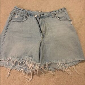 Abercrombie asymmetrical dad shorts